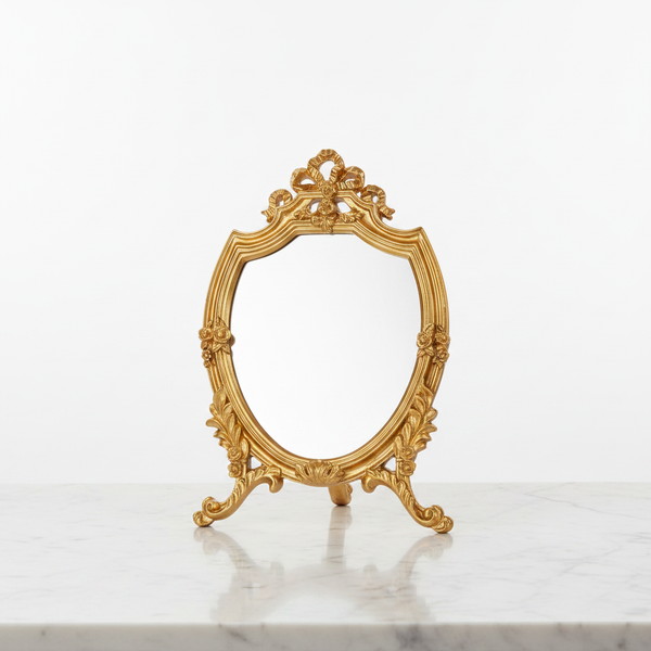 Baroque Gold Vanity Mirror